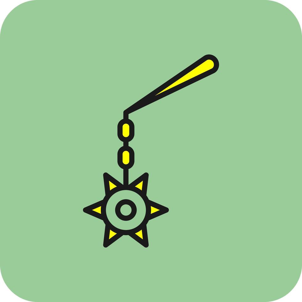 Mace Vector Icon Design