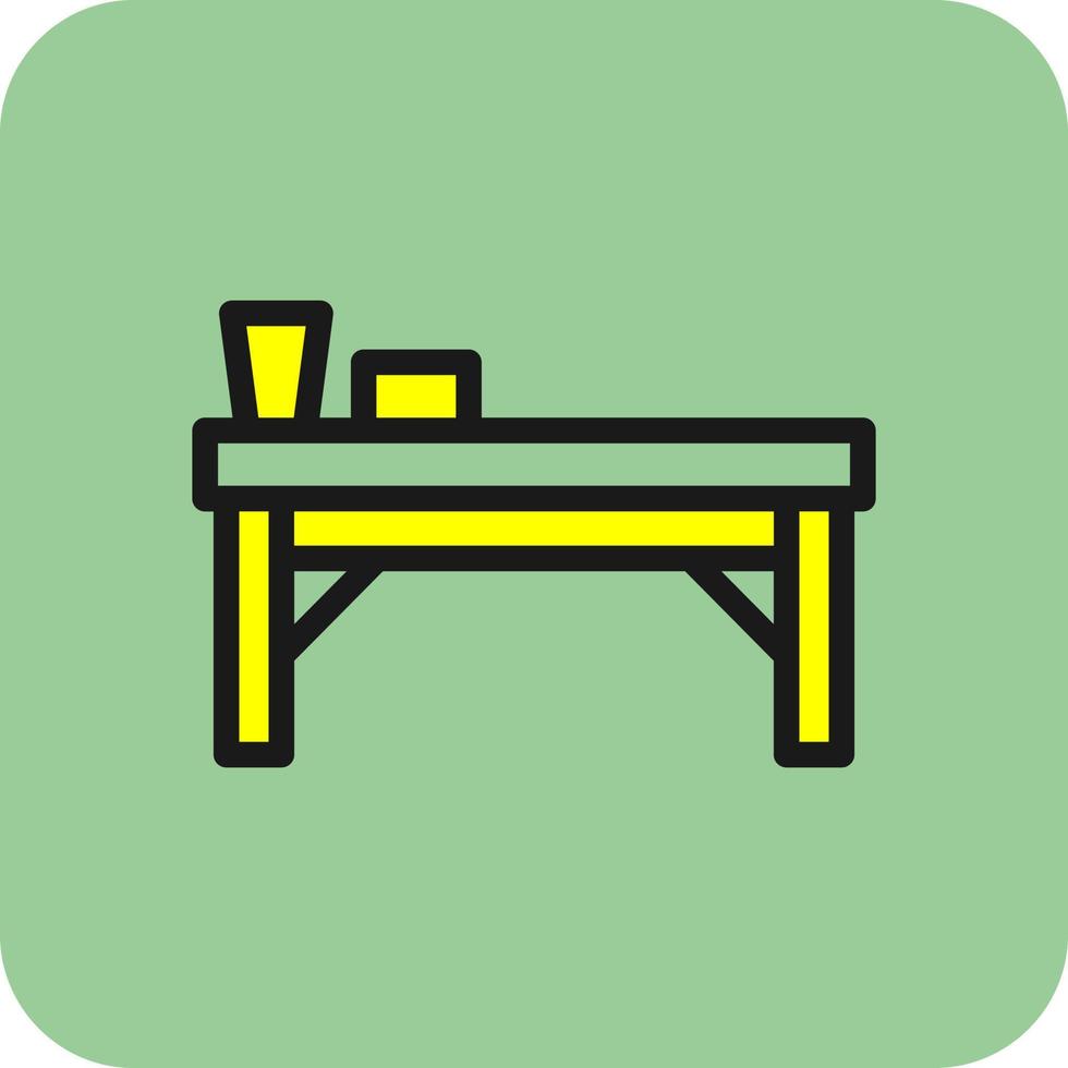 Spa Bed Vector Icon Design