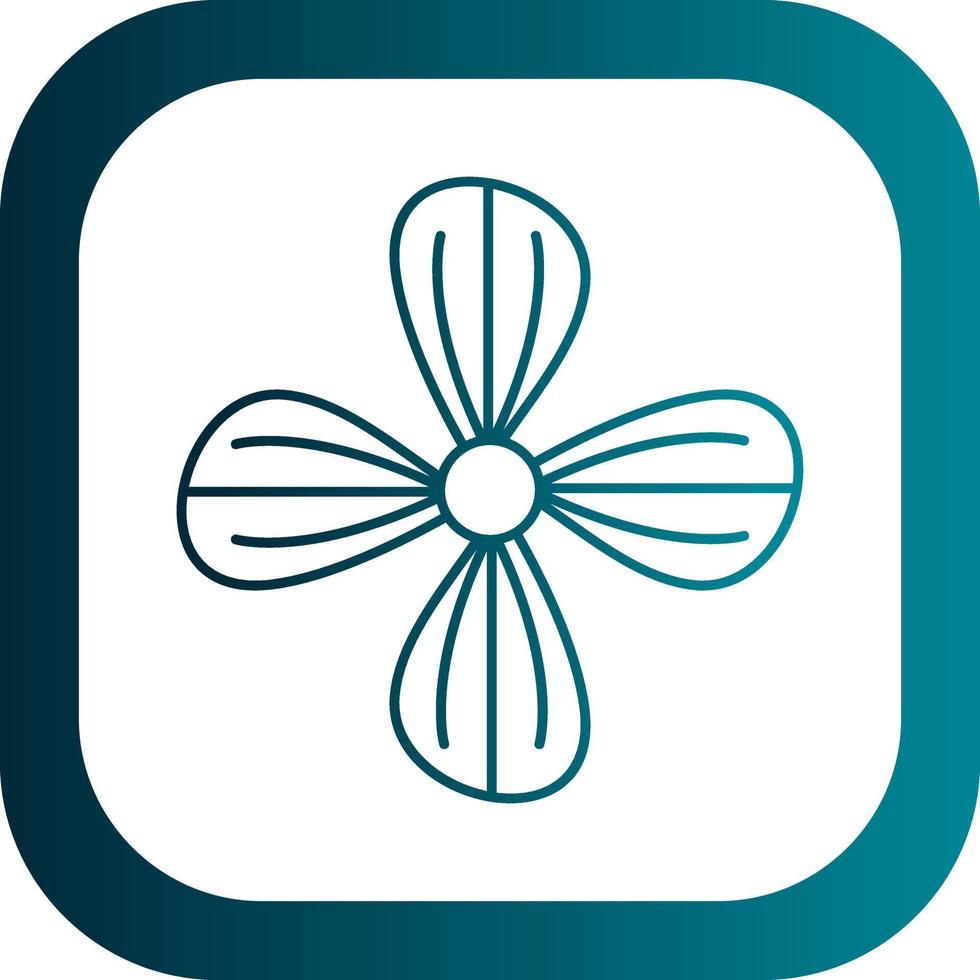 Geranium Vector Icon Design