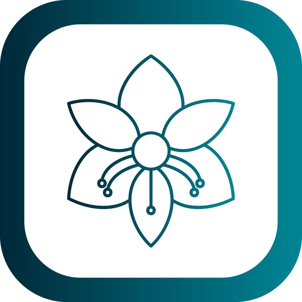 Amaryllis Vector Icon Design