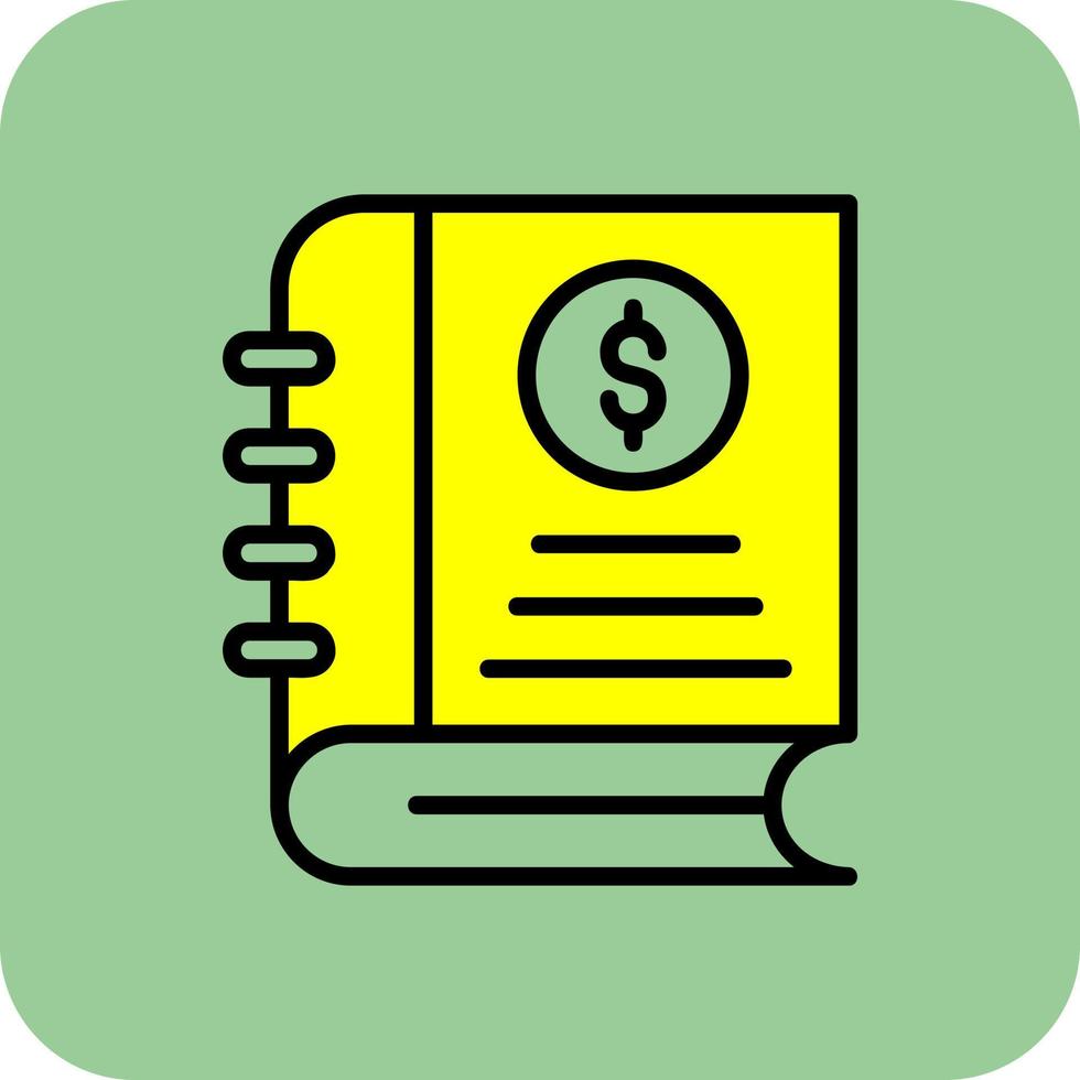 Book Keeping Vector Icon Design