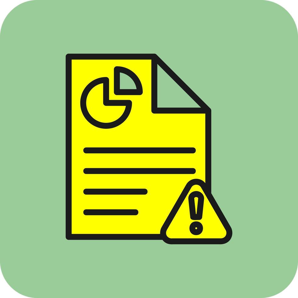 Business Report Vector Icon Design