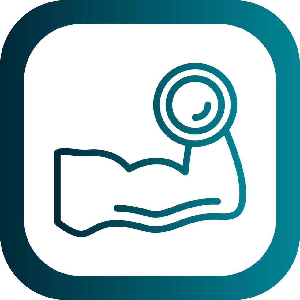Weightlifting Vector Icon Design