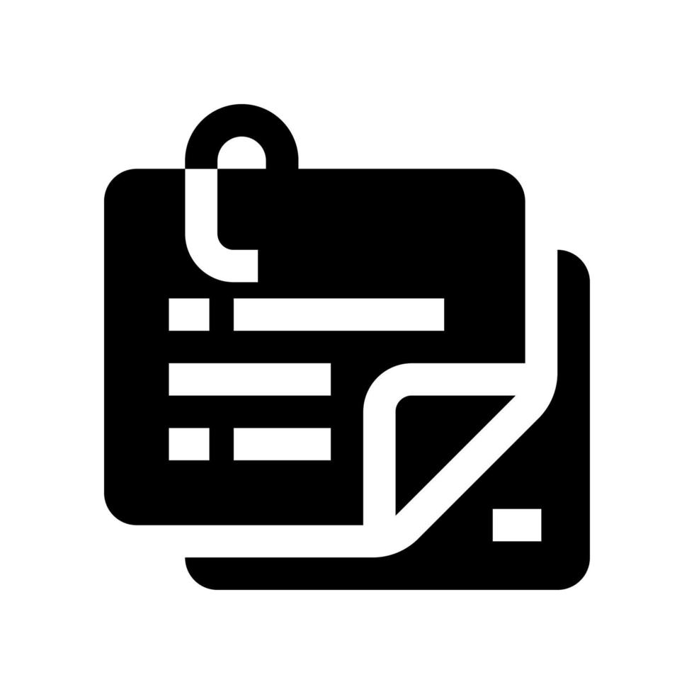 sticky note icon for your website, mobile, presentation, and logo design. vector