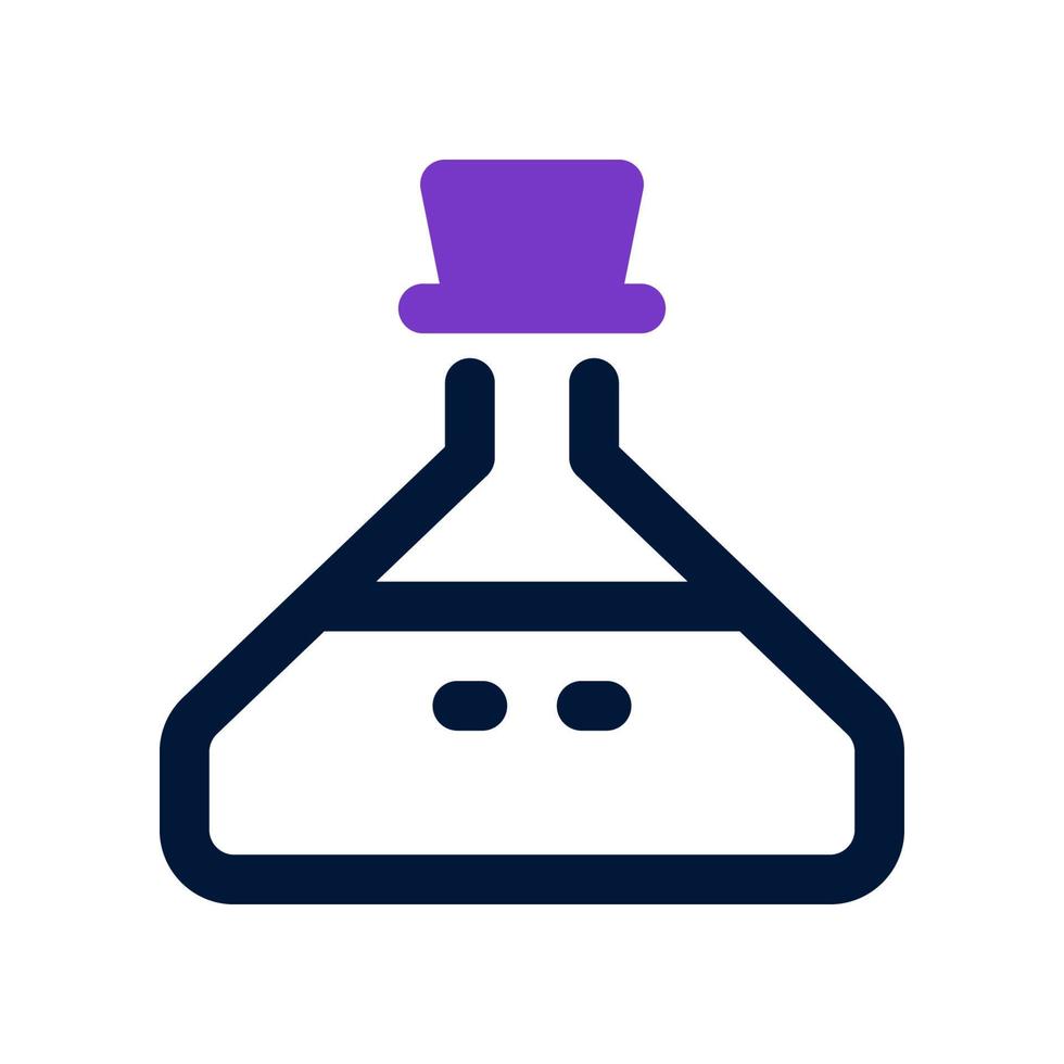 flask icon for your website, mobile, presentation, and logo design. vector