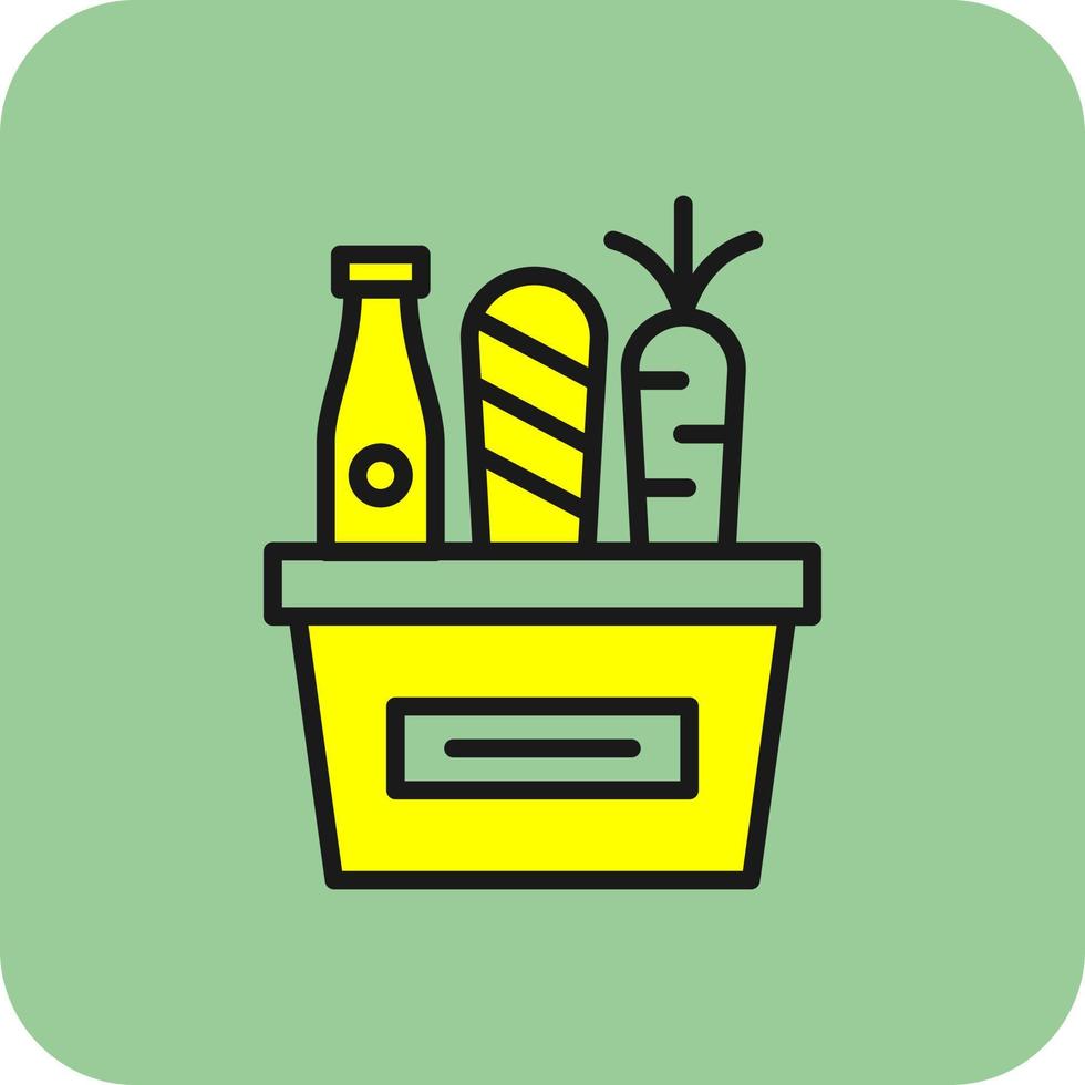 Grocery Vector Icon Design