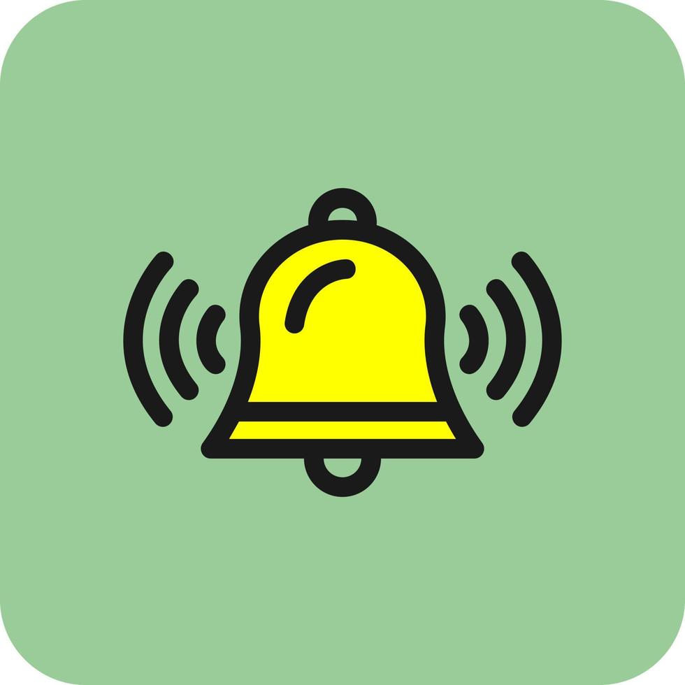 Ring Bell Vector Icon Design