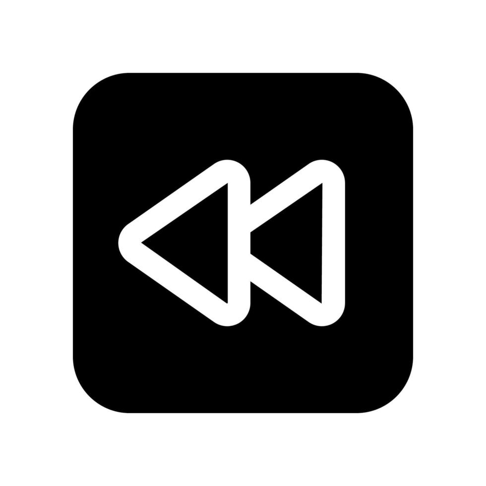 rewind icon for your website design, logo, app, UI. vector