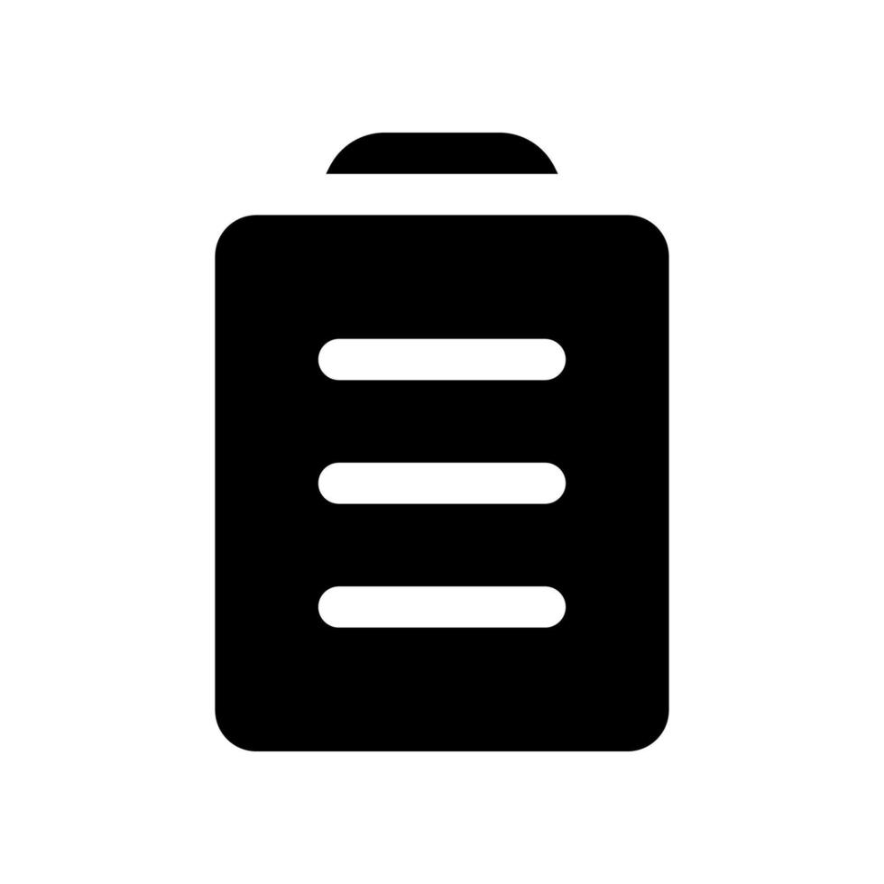 clipboard icon for your website design, logo, app, UI. vector