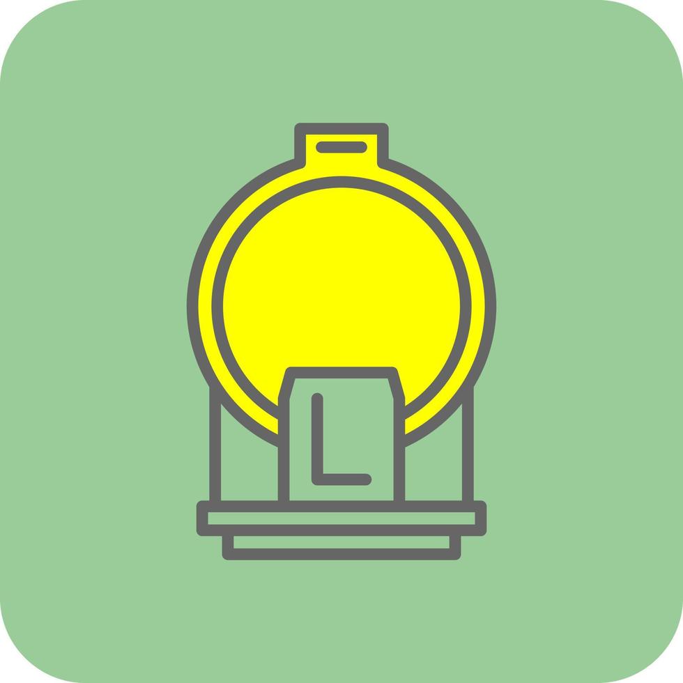 CT Scan Vector Icon Design