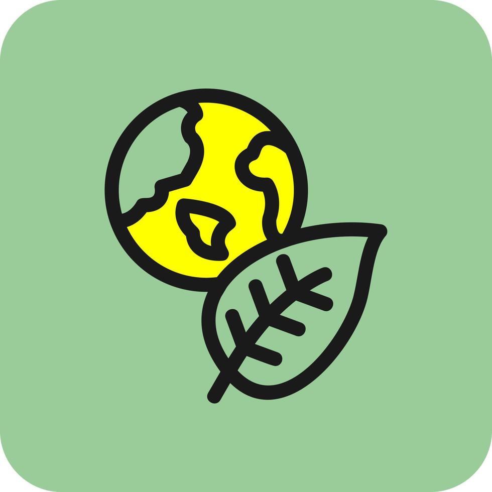 Earth Day Vector Icon Design