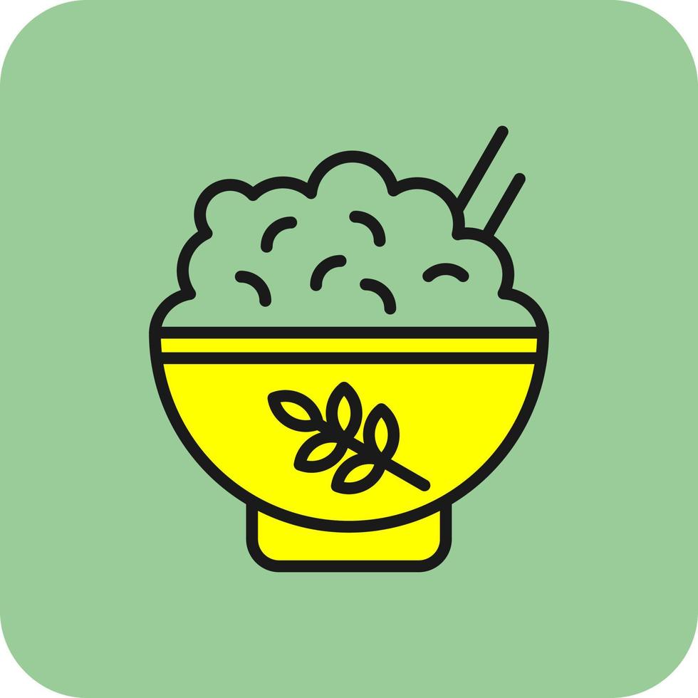 Rice Vector Icon Design
