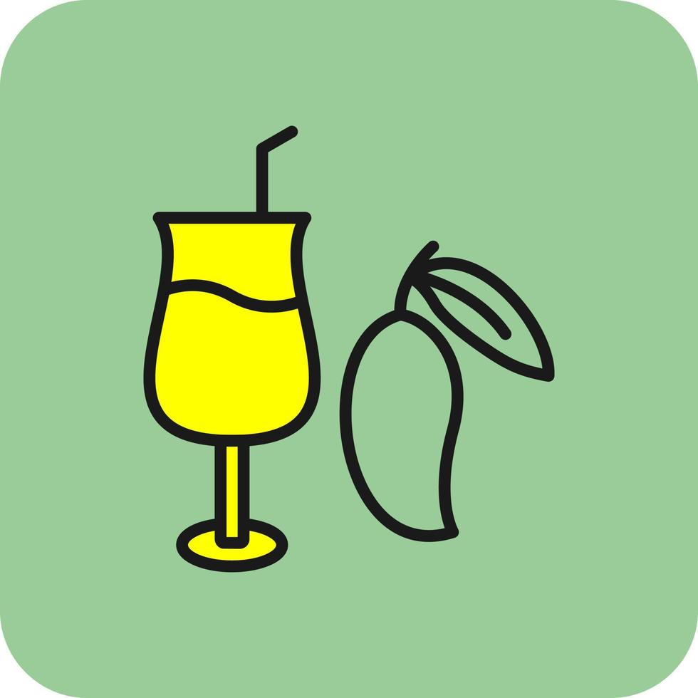 Mango Juice Vector Icon Design 21349212 Vector Art at Vecteezy