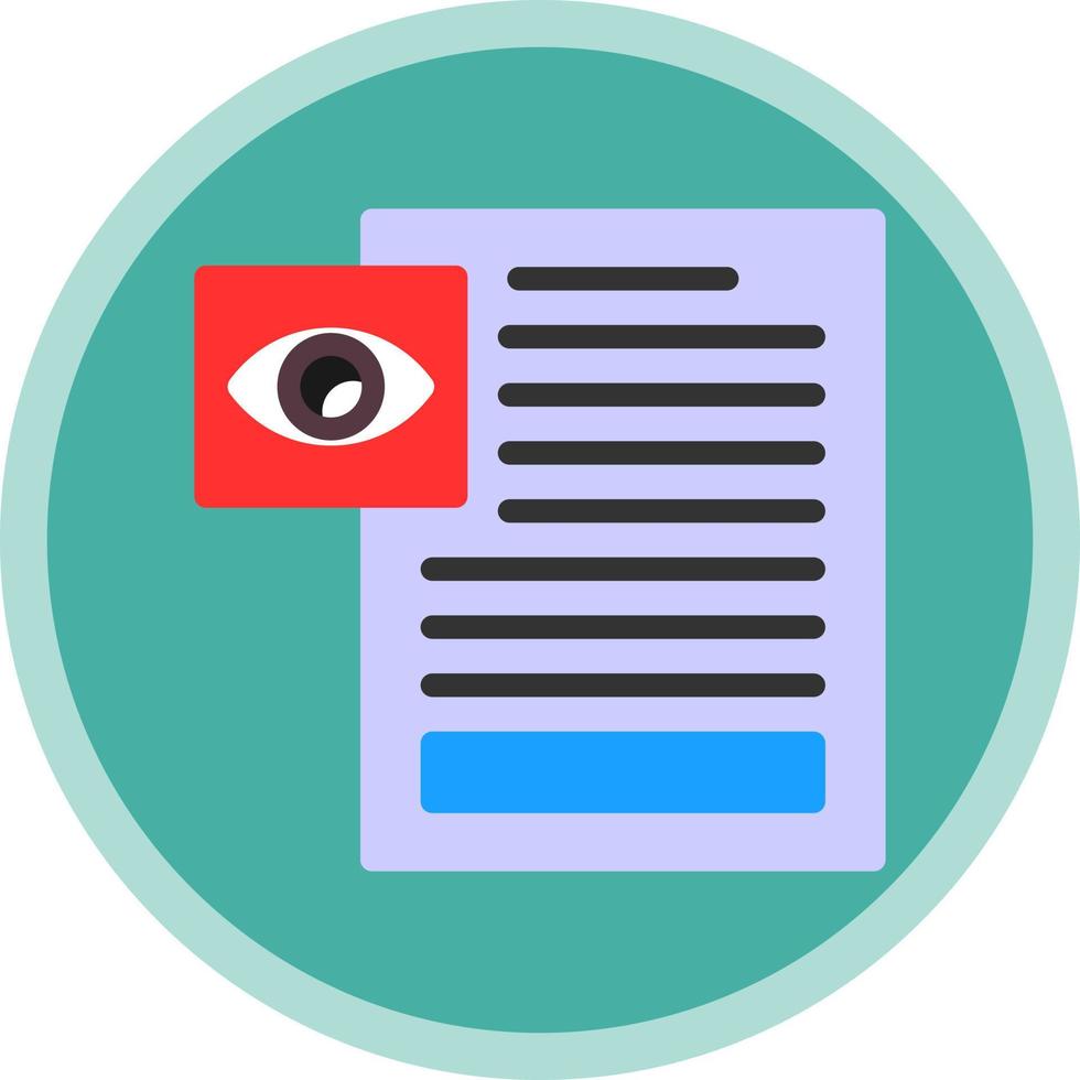 Review Vector Icon Design