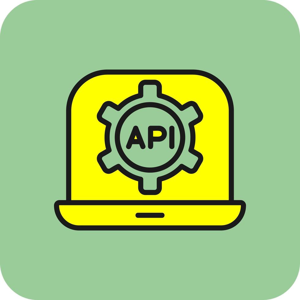 API Vector Icon Design 21349364 Vector Art at Vecteezy