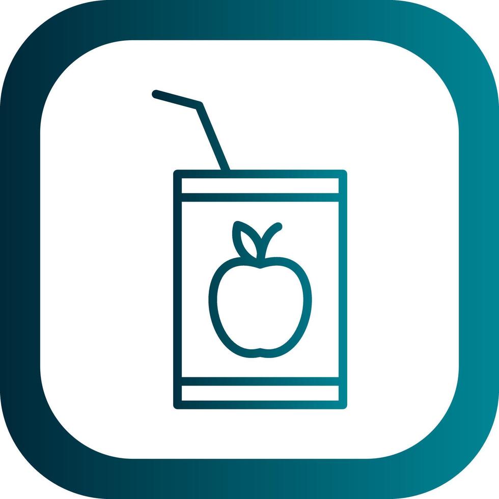 Juice Box Vector Icon Design