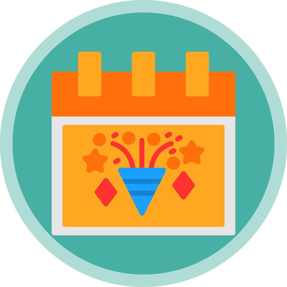 diseño de icono de vector de celebración