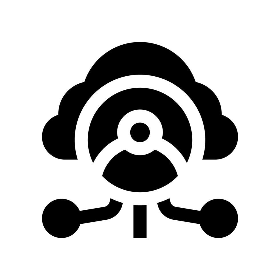 cloud computing icon for your website, mobile, presentation, and logo design. vector