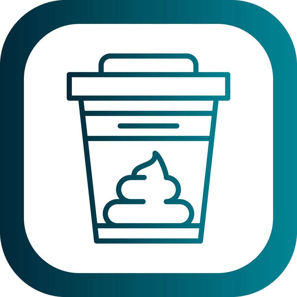 Stool Test Vector Icon Design