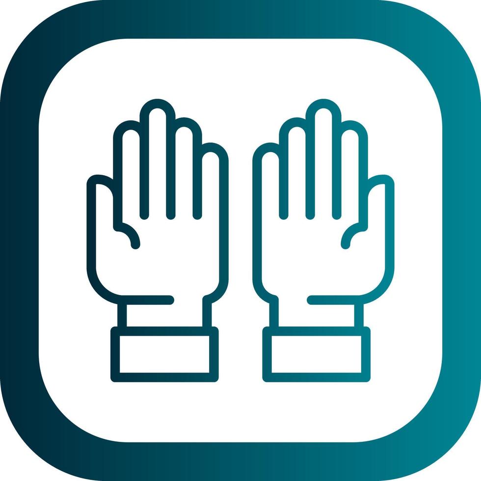 Muslim Dua Vector Icon Design