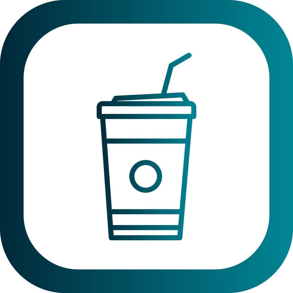 Smoothie Vector Icon Design