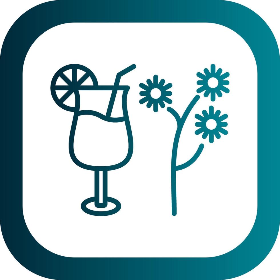 Mimosa Vector Icon Design