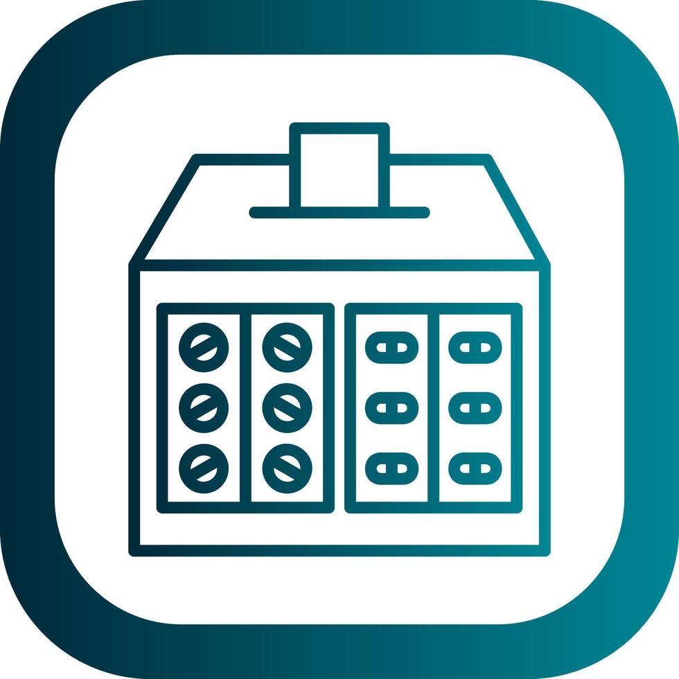 Drug Donation Vector Icon Design