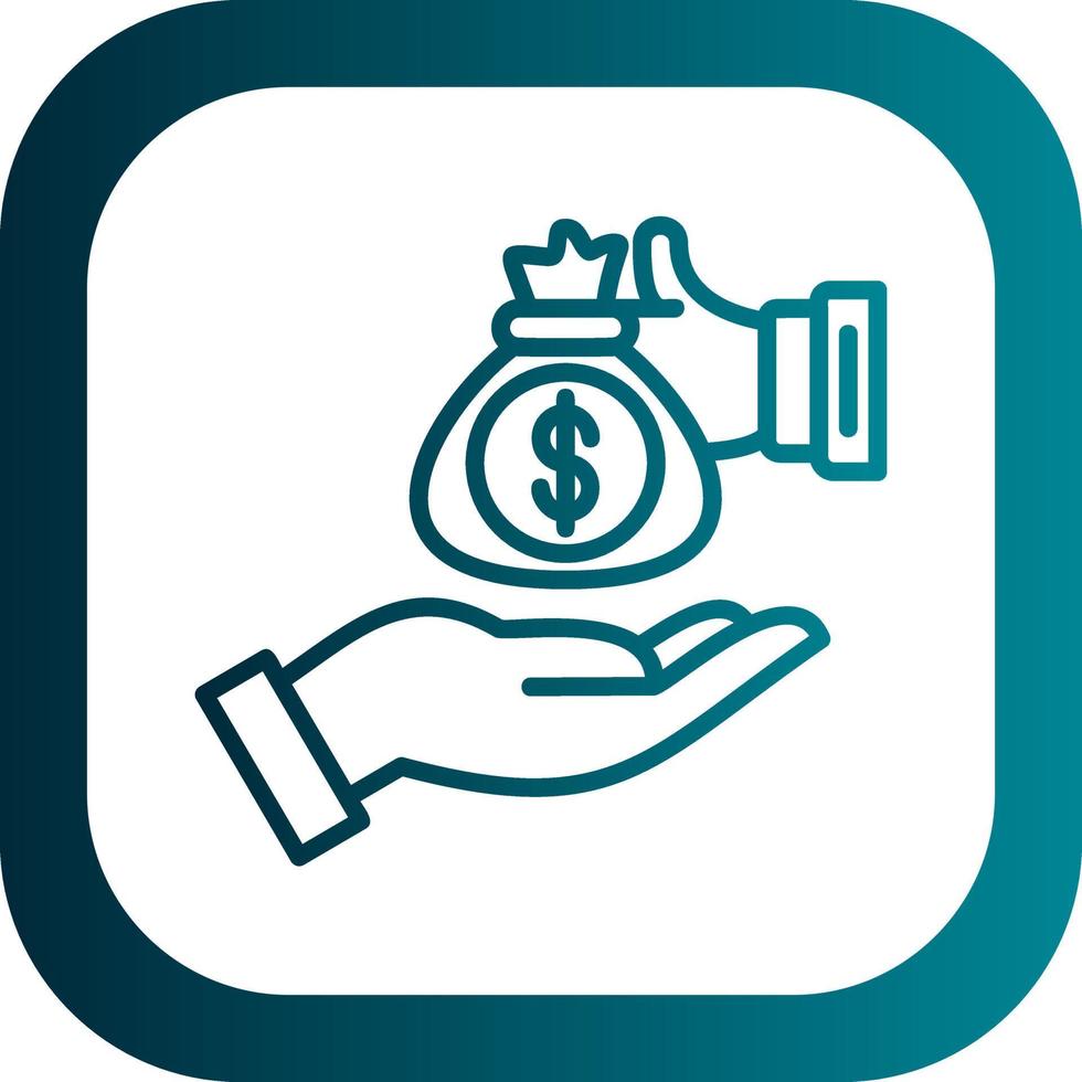 Financial Help Vector Icon Design