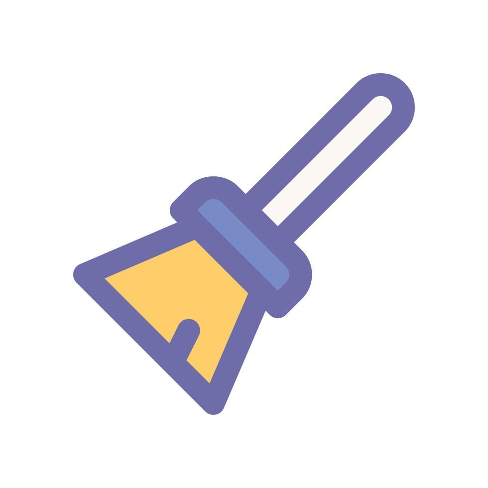 broom icon for your website design, logo, app, UI. vector