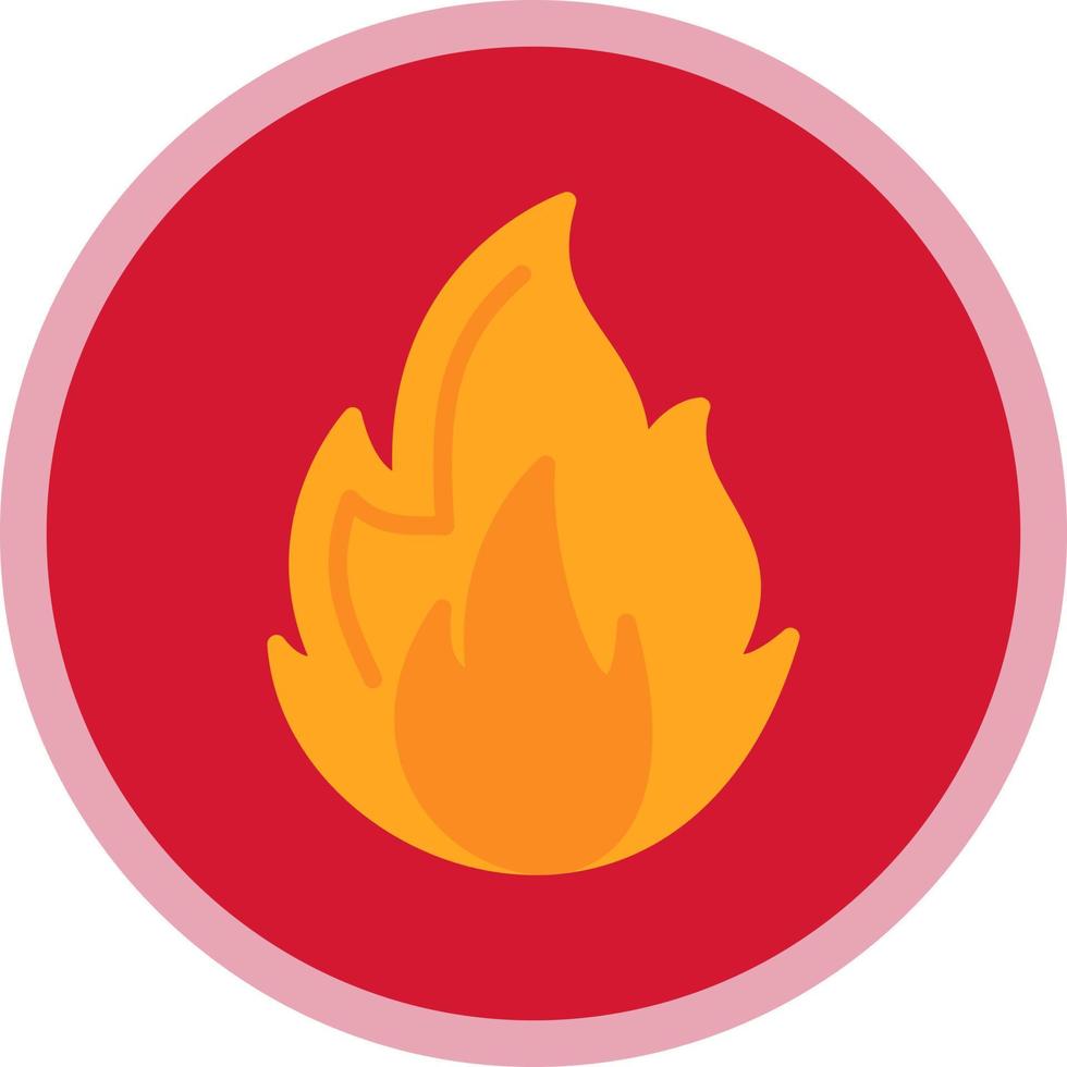 Flame Vector Icon Design