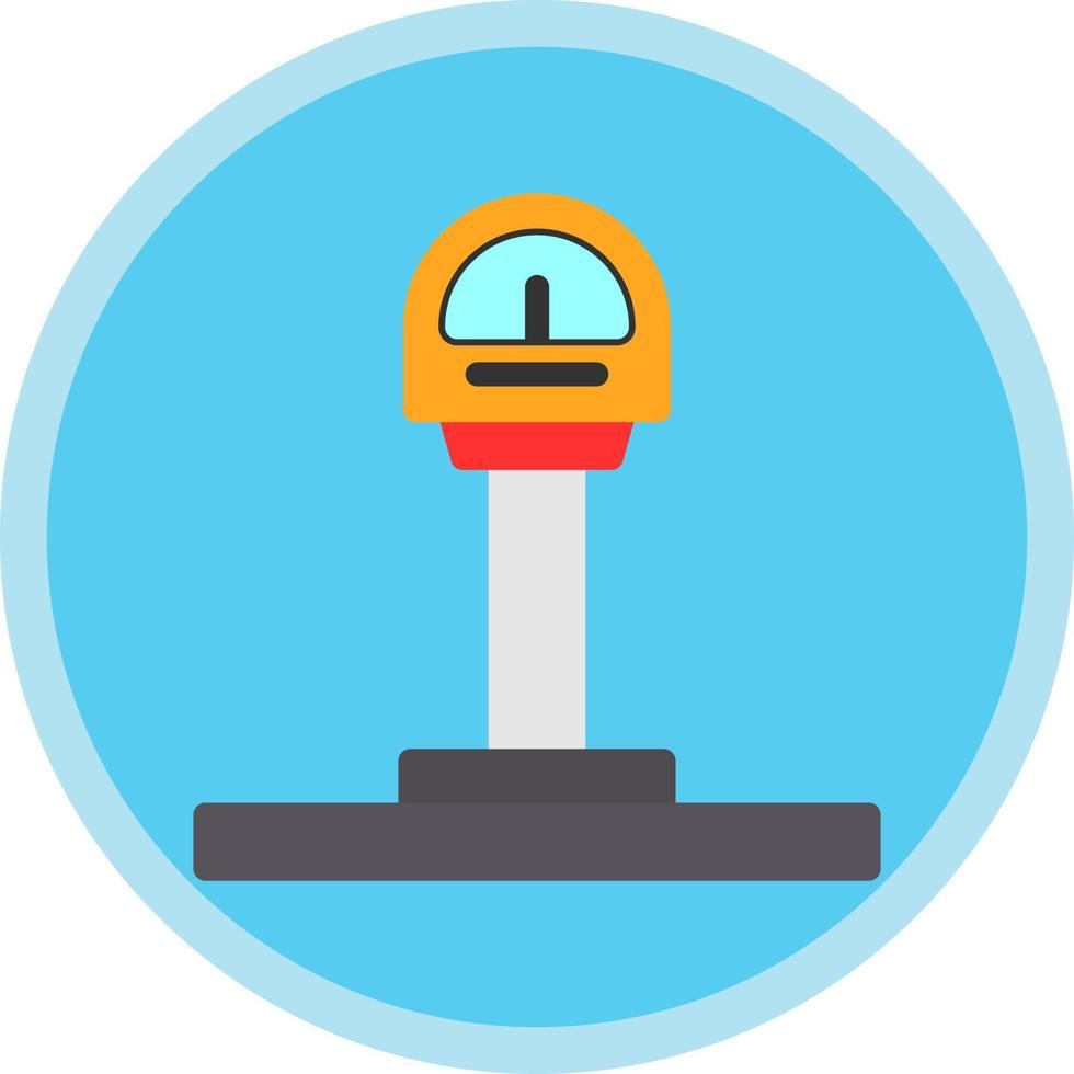 Parking Meter Vector Icon Design