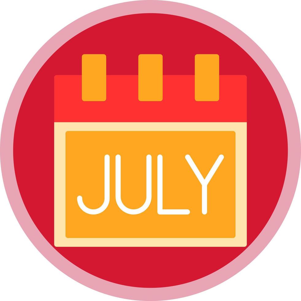 Month Vector Icon Design