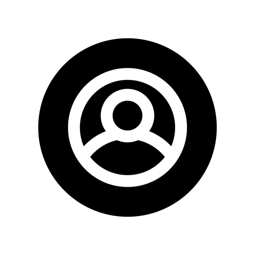 profile icon for your website design, logo, app, UI. vector