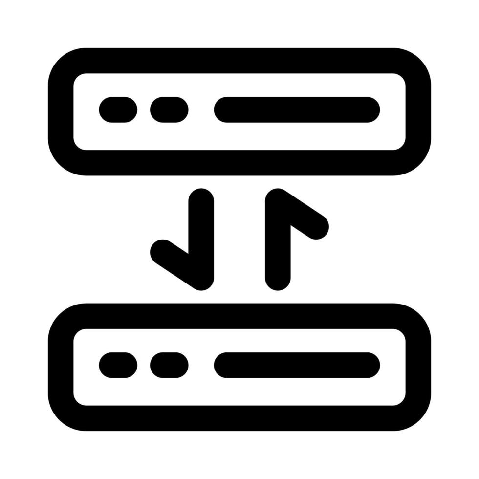 icono de conexión para su sitio web, móvil, presentación y diseño de logotipo. vector