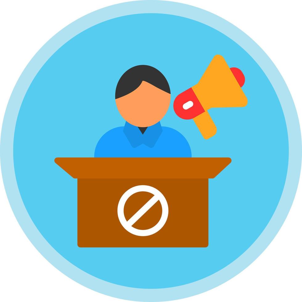 Protest Vector Icon Design