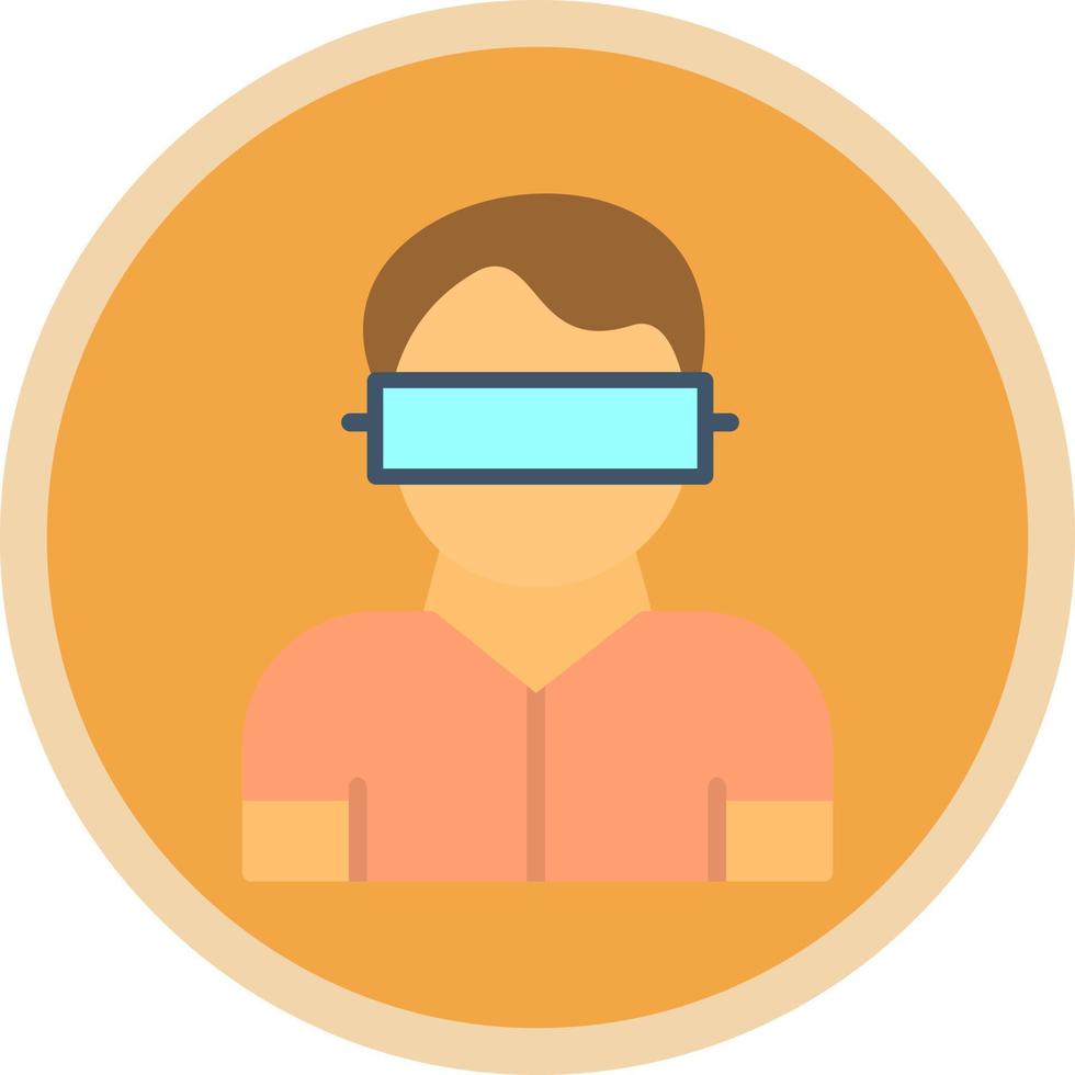 Virtual Reality Vector Icon Design