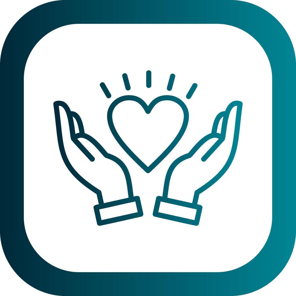 Kindness Vector Icon Design