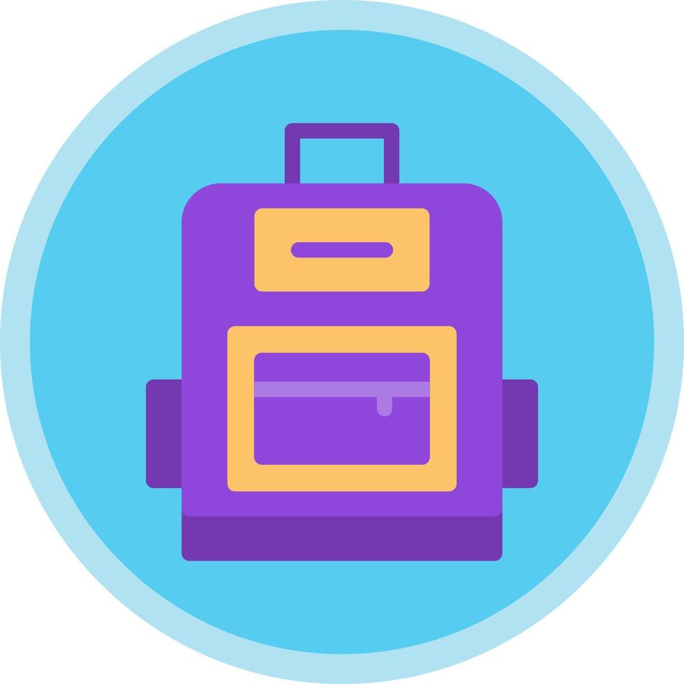 diseño de icono de vector de mochila