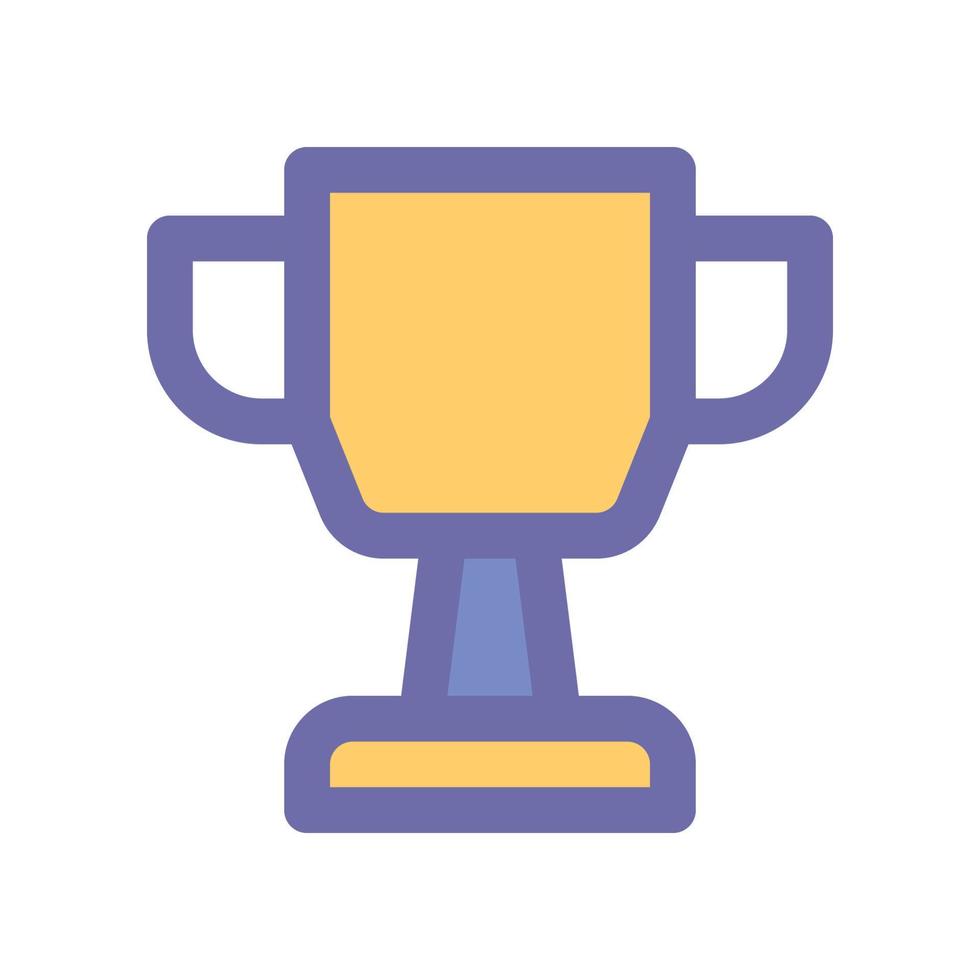 icono de trofeo para el diseño de su sitio web, logotipo, aplicación, ui. vector