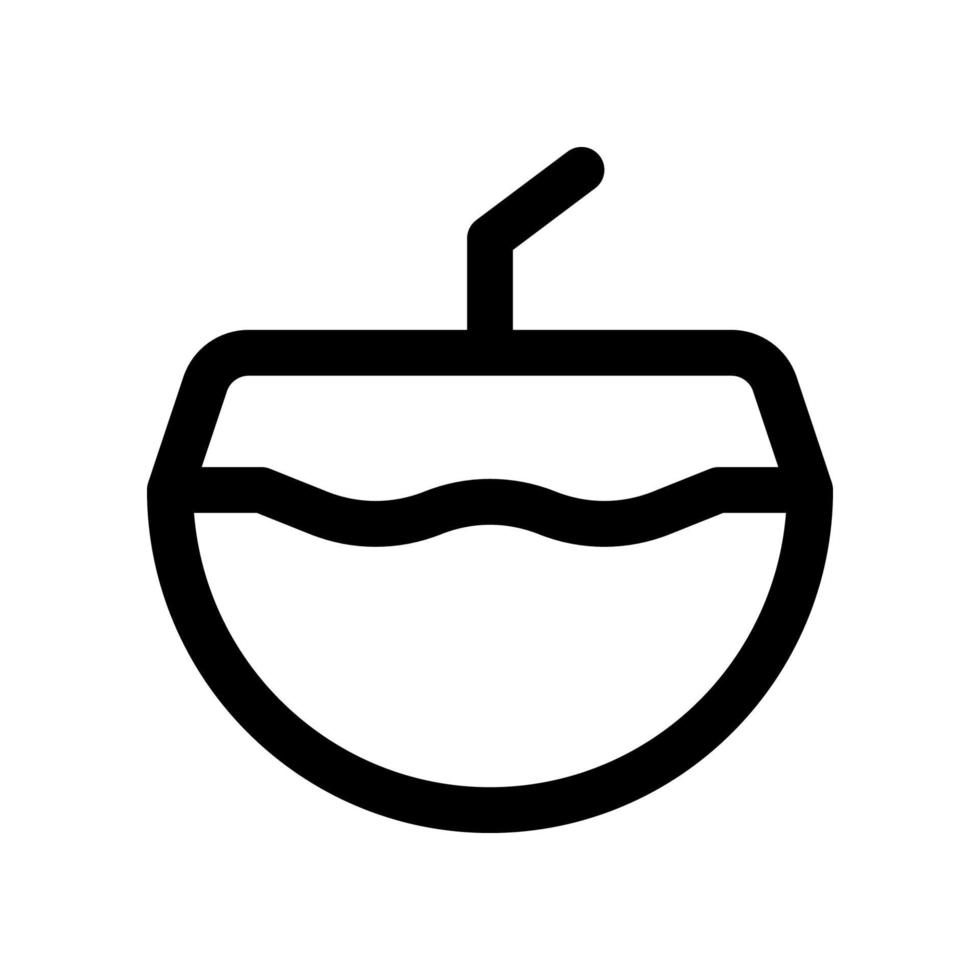 coconut icon for your website design, logo, app, UI. vector