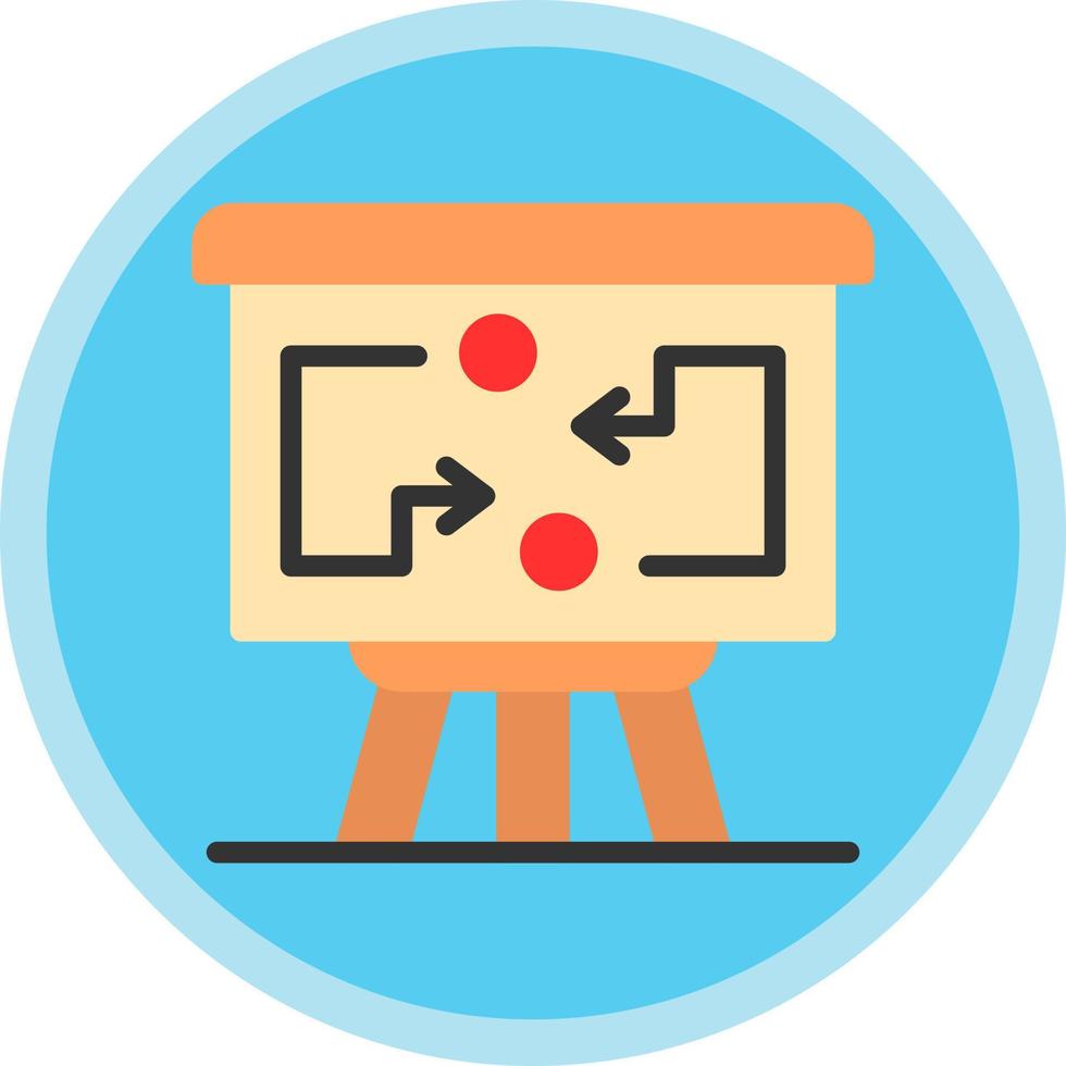 Workflow Vector Icon Design
