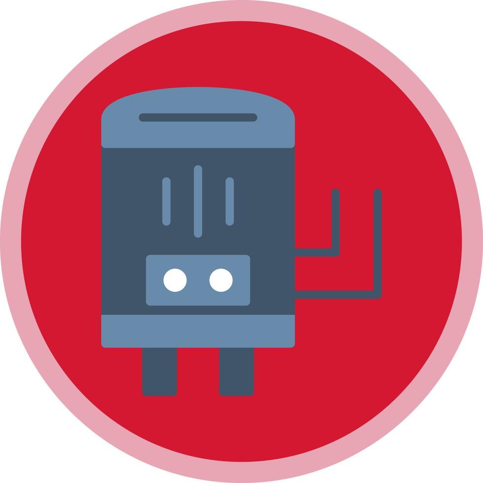 Water Boiler Vector Icon Design