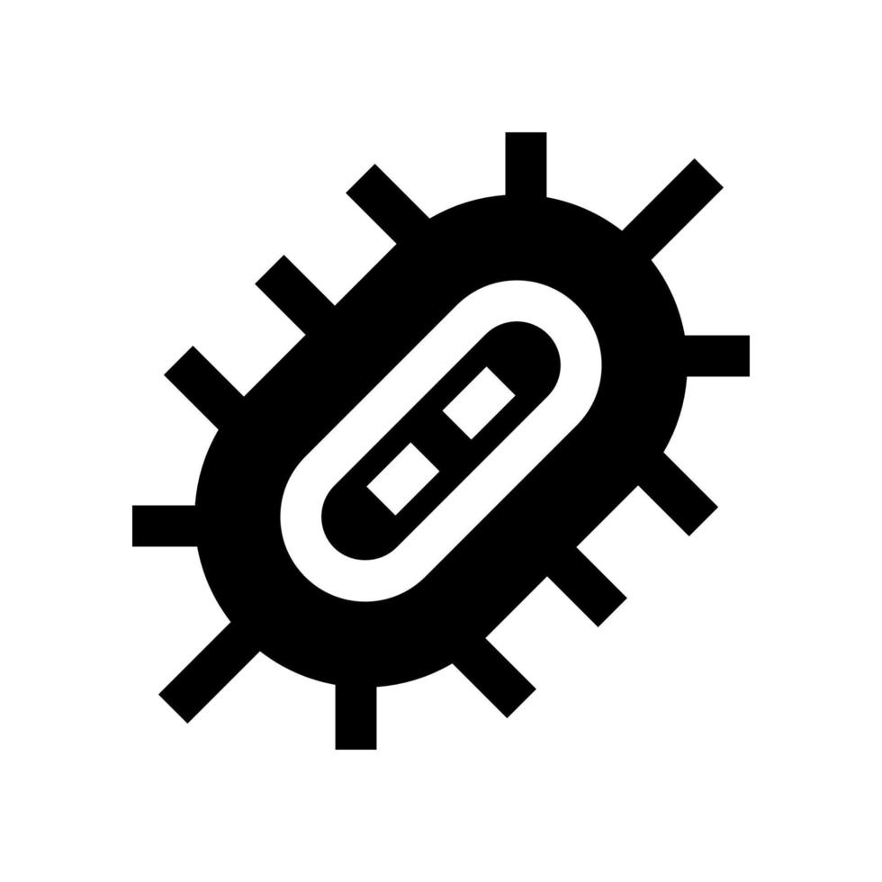 bacteria icon for your website, mobile, presentation, and logo design. vector
