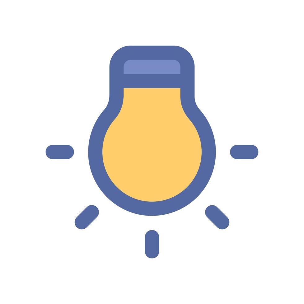 lamp icon for your website design, logo, app, UI. vector