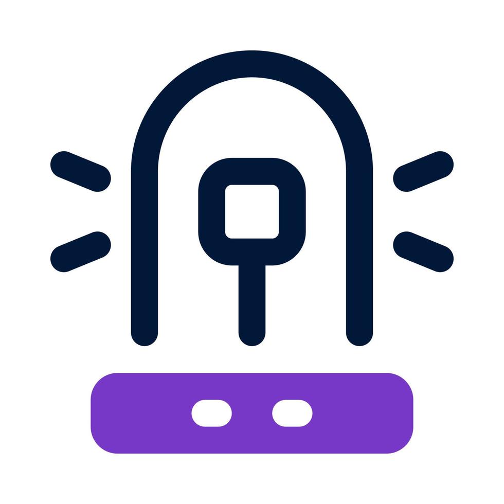 siren icon for your website, mobile, presentation, and logo design. vector