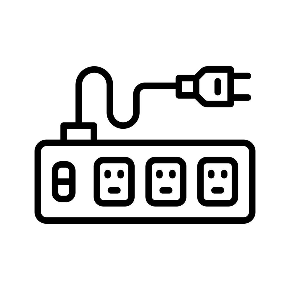 power strip icon for your website, mobile, presentation, and logo design. vector
