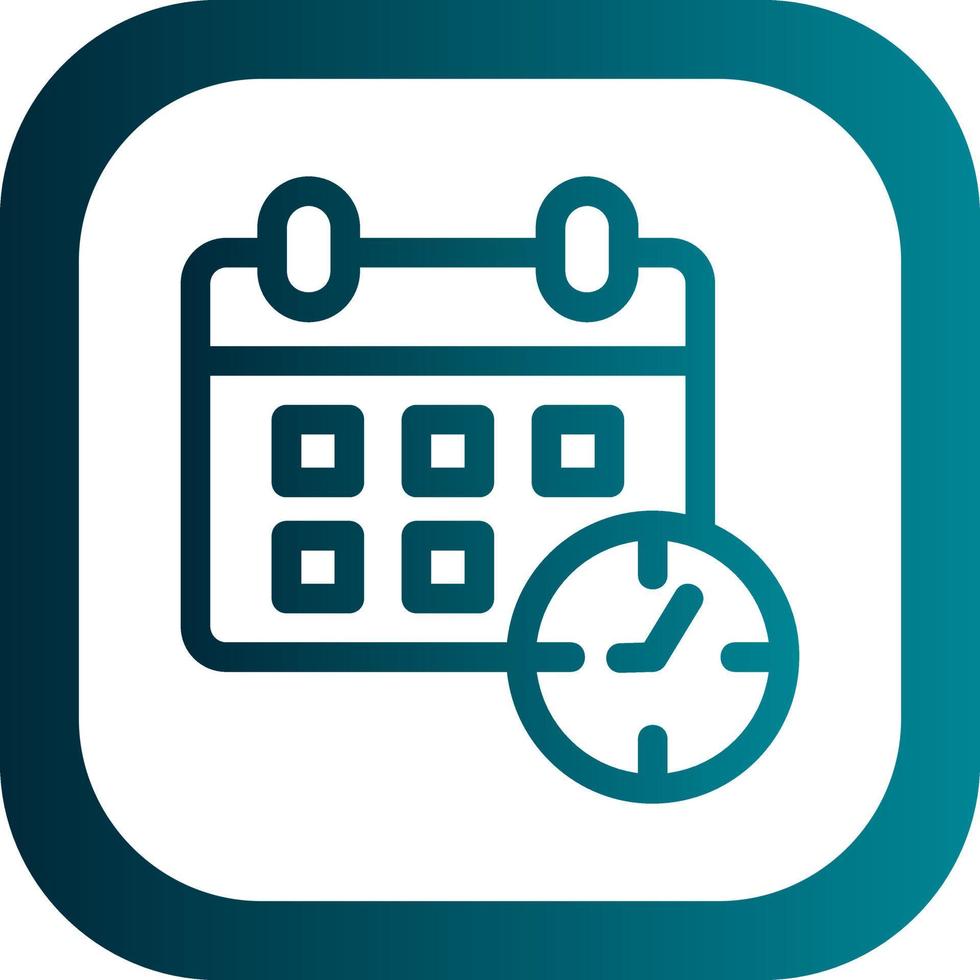 Schedule Vector Icon Design