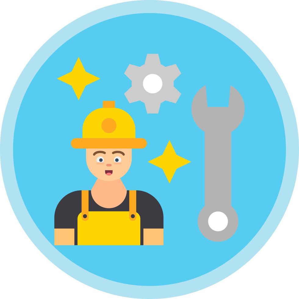 Worker Vector Icon Design