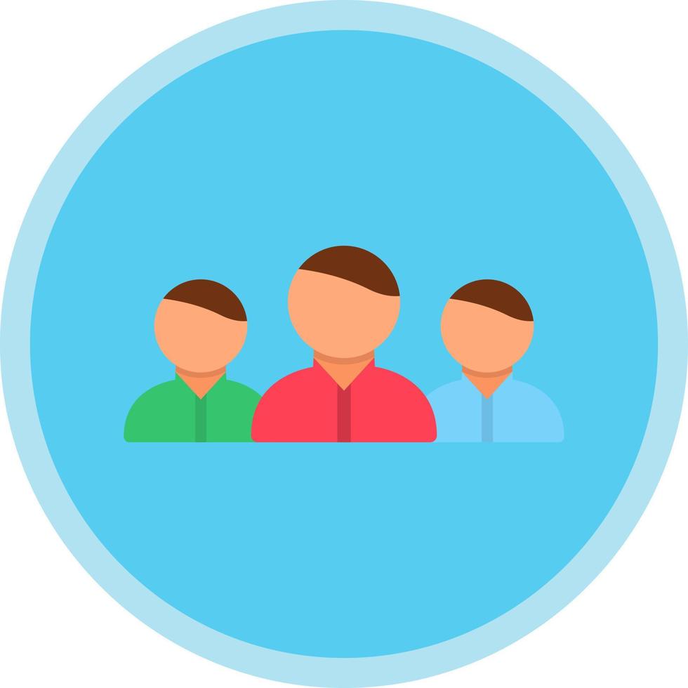 Team Vector Icon Design