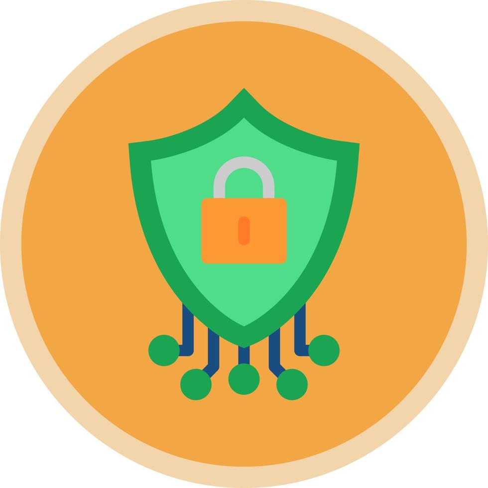 Cyber Security Vector Icon Design
